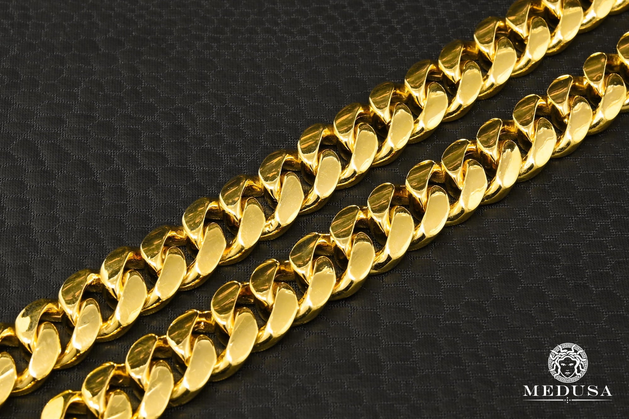 Chaîne en Or 10K | Chaîne 11mm Cuban Link Solid