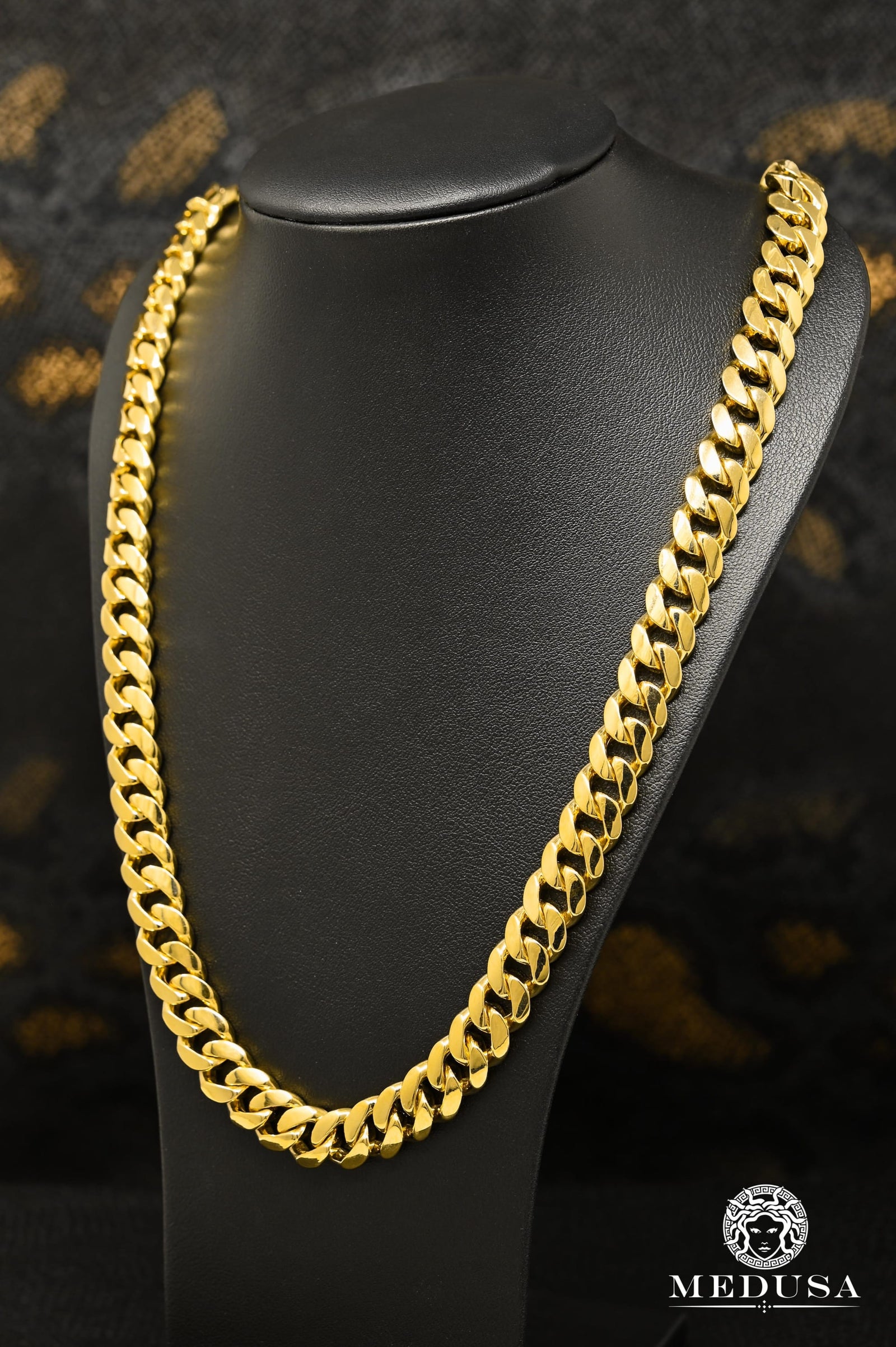 10K Gold Chain | 11mm Cuban Link Solid Chain