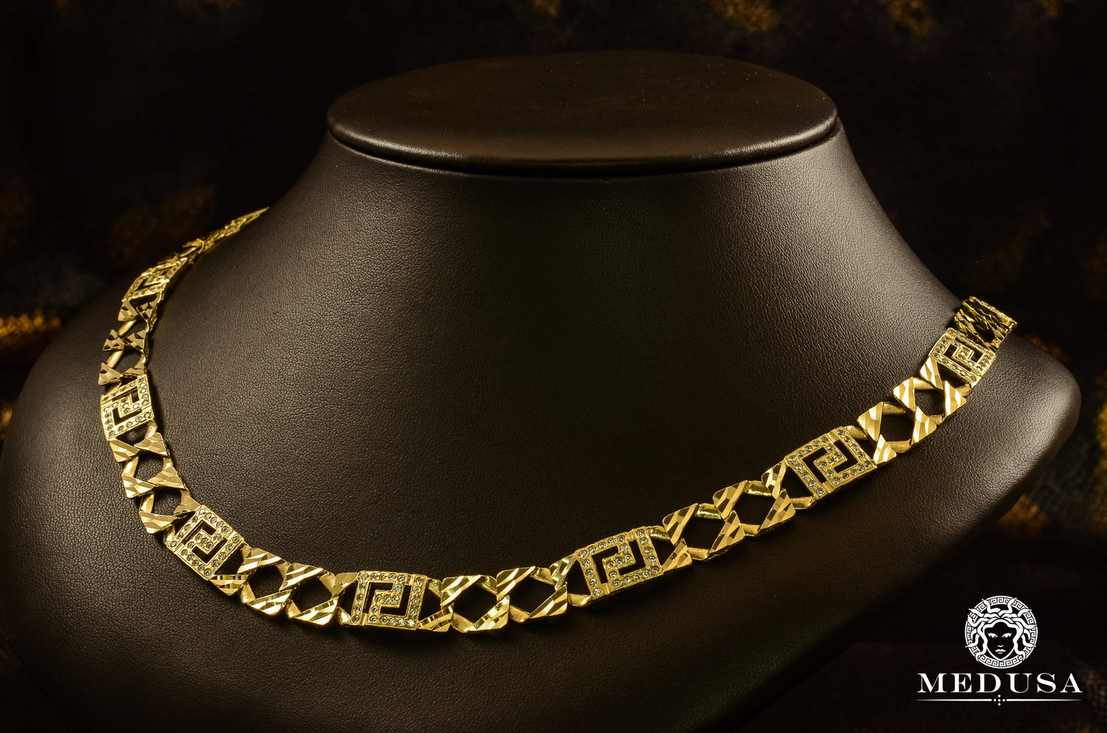 10K Gold Chain | Curb Chain 11mm Gianni M9