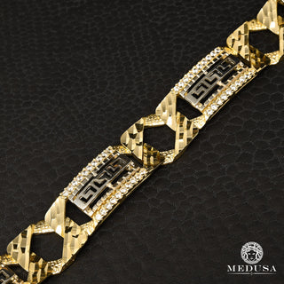 14mm Bracelet Gianni M433 - 8'' / Or Jaune
