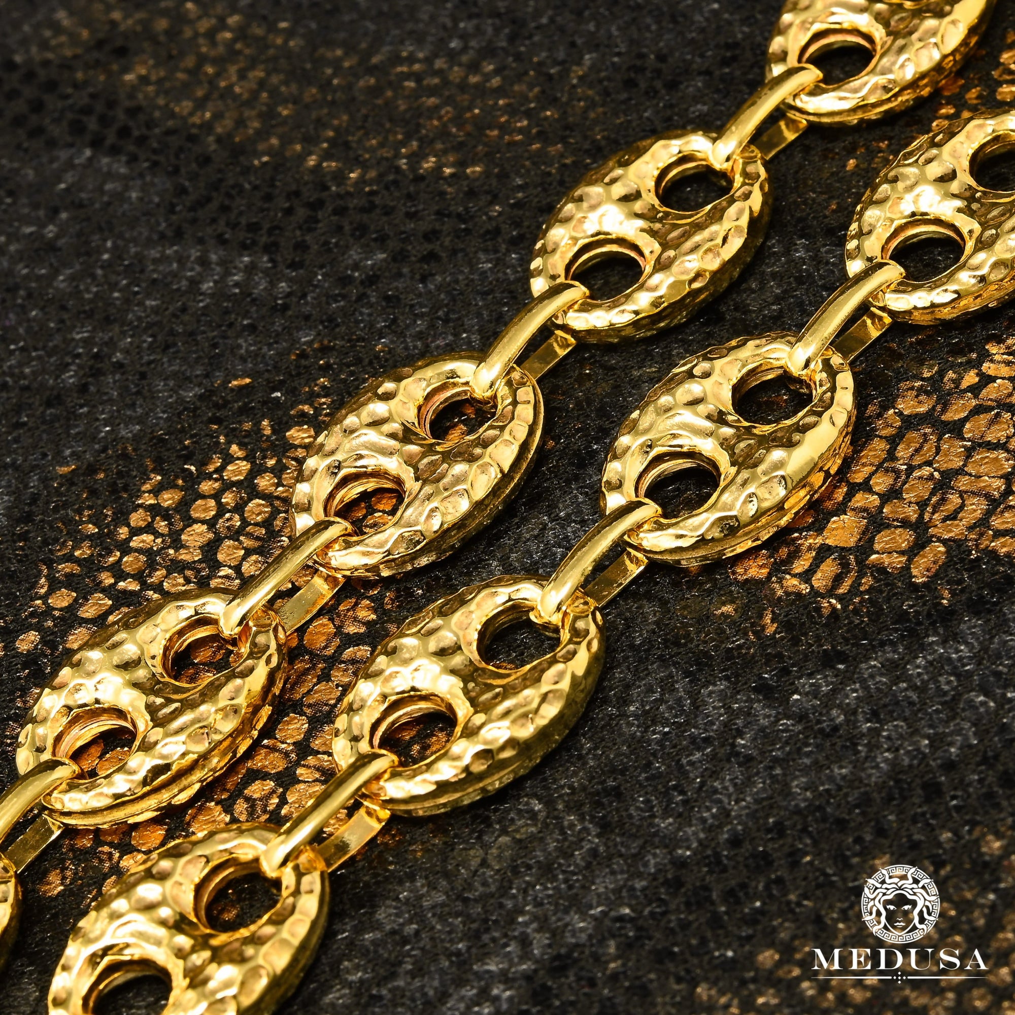 10K Gold Chain | 16mm Gucci Nugget Chain