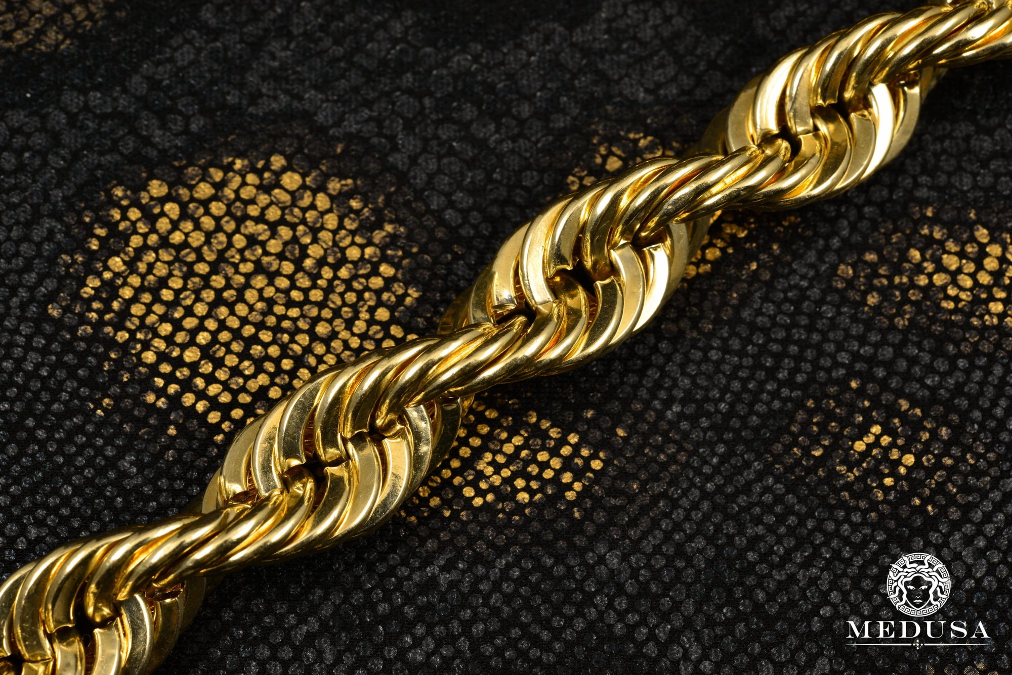 10K Gold Chain | 16mm chain Rope