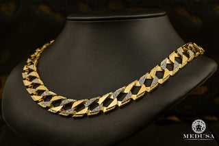 17mm Meshy M-JUMBO  - 18'' / Yellow Gold