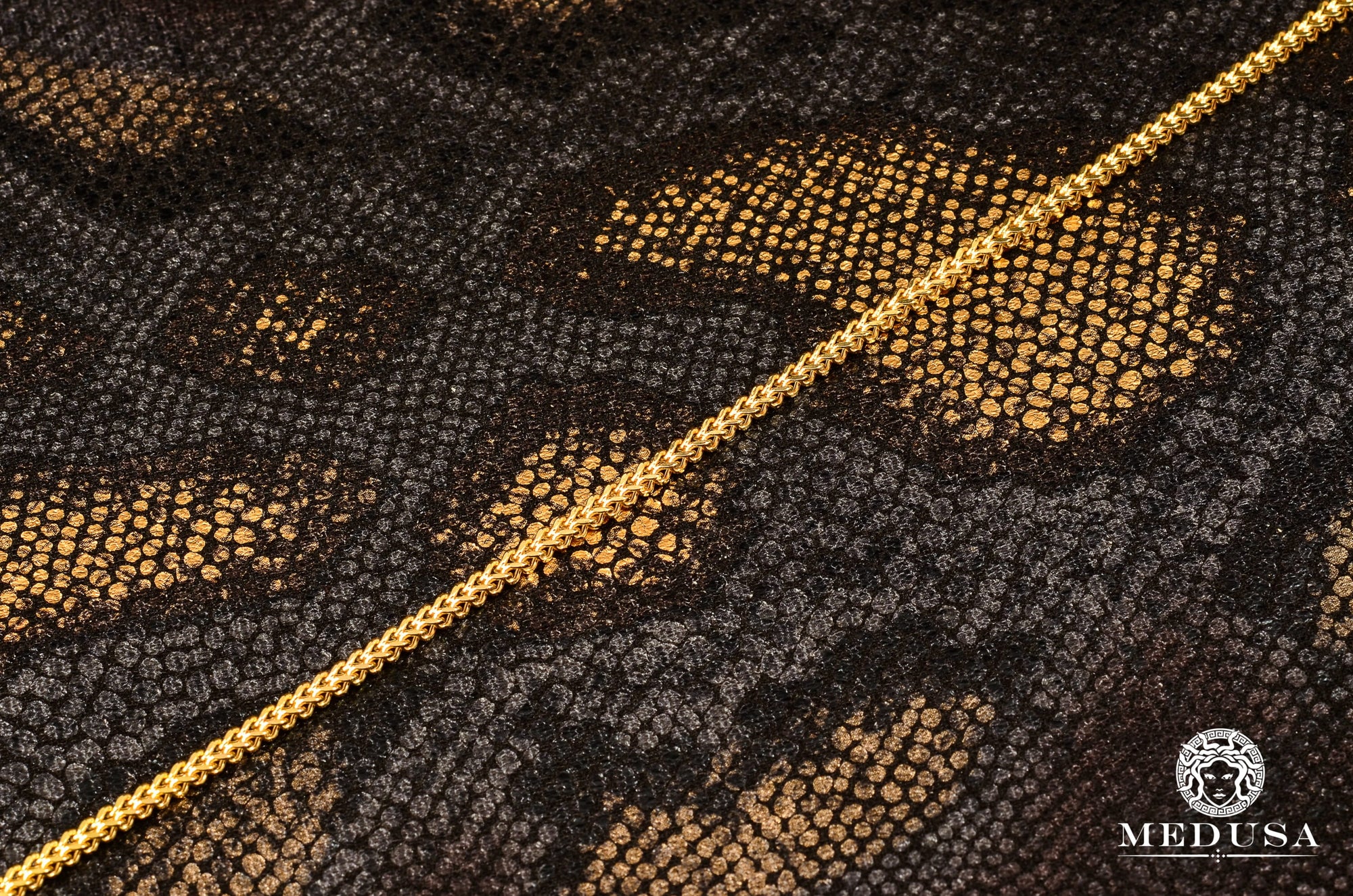 Chaîne en Or 10K | Chaîne 2.5mm Franco