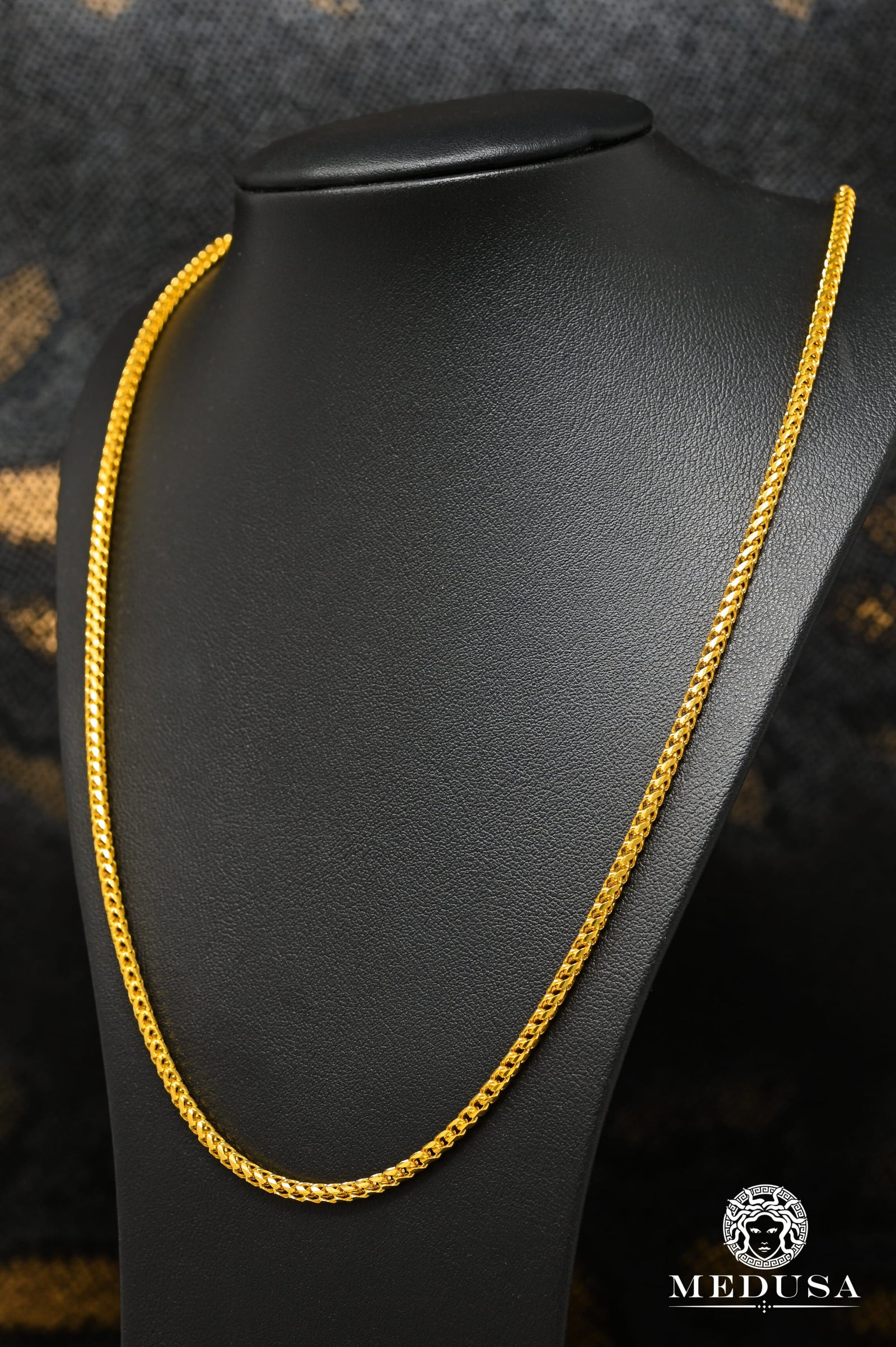 Chaîne en Or 22K | Chaîne 2.7mm Franco 916