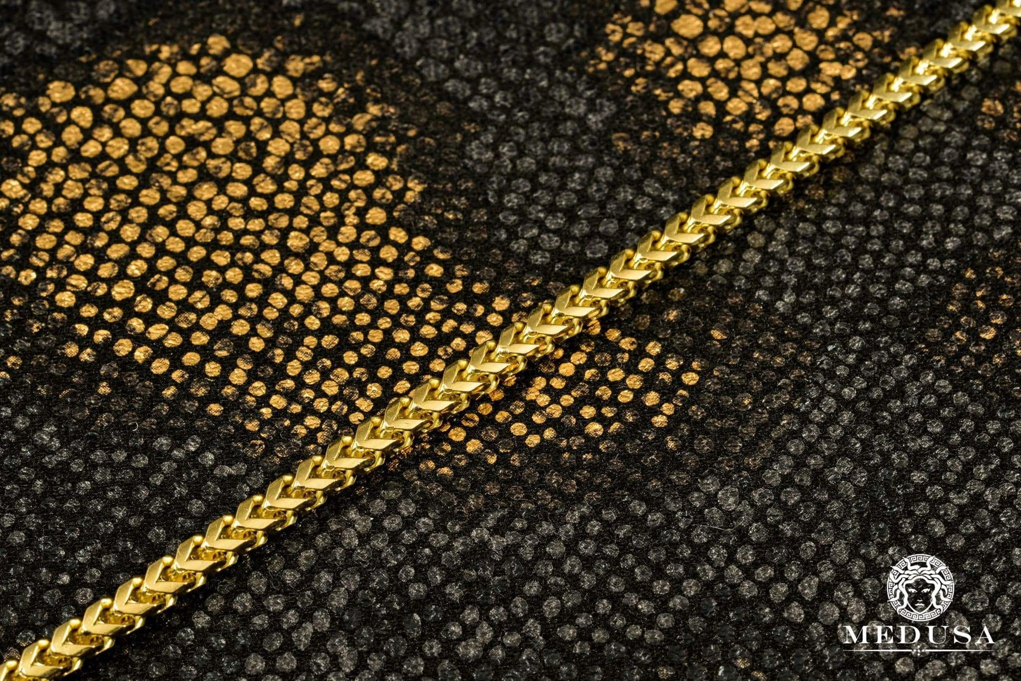 Chaîne en Or 10K | Chaîne 3.5mm Franco Solid