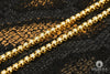 10K Gold Diamond Chain | Tennis Chain 3.5mm Tennis Chain Circle-Prong