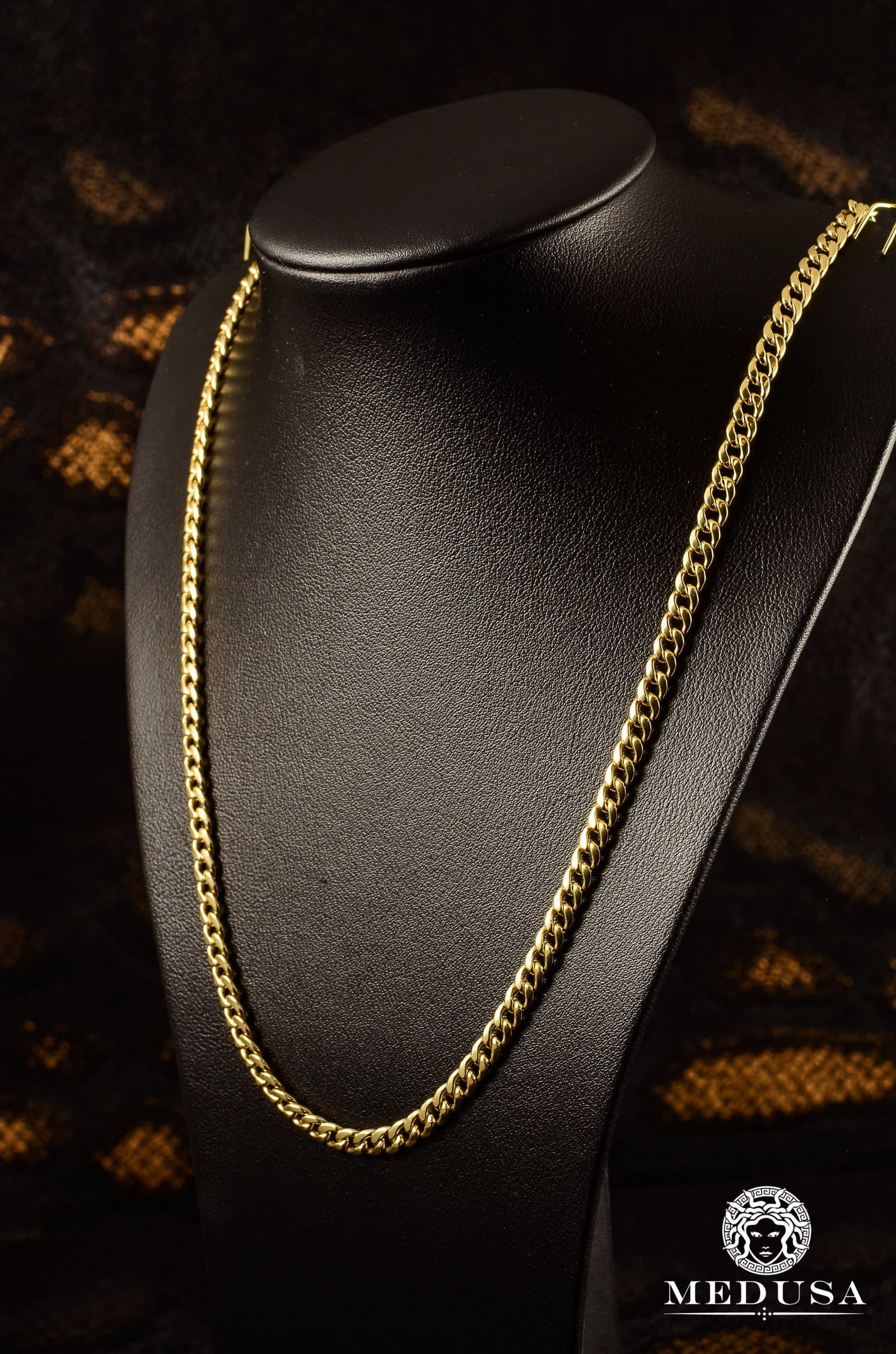 Chaîne en Or 10K | Chaîne 4.5mm Cuban Link