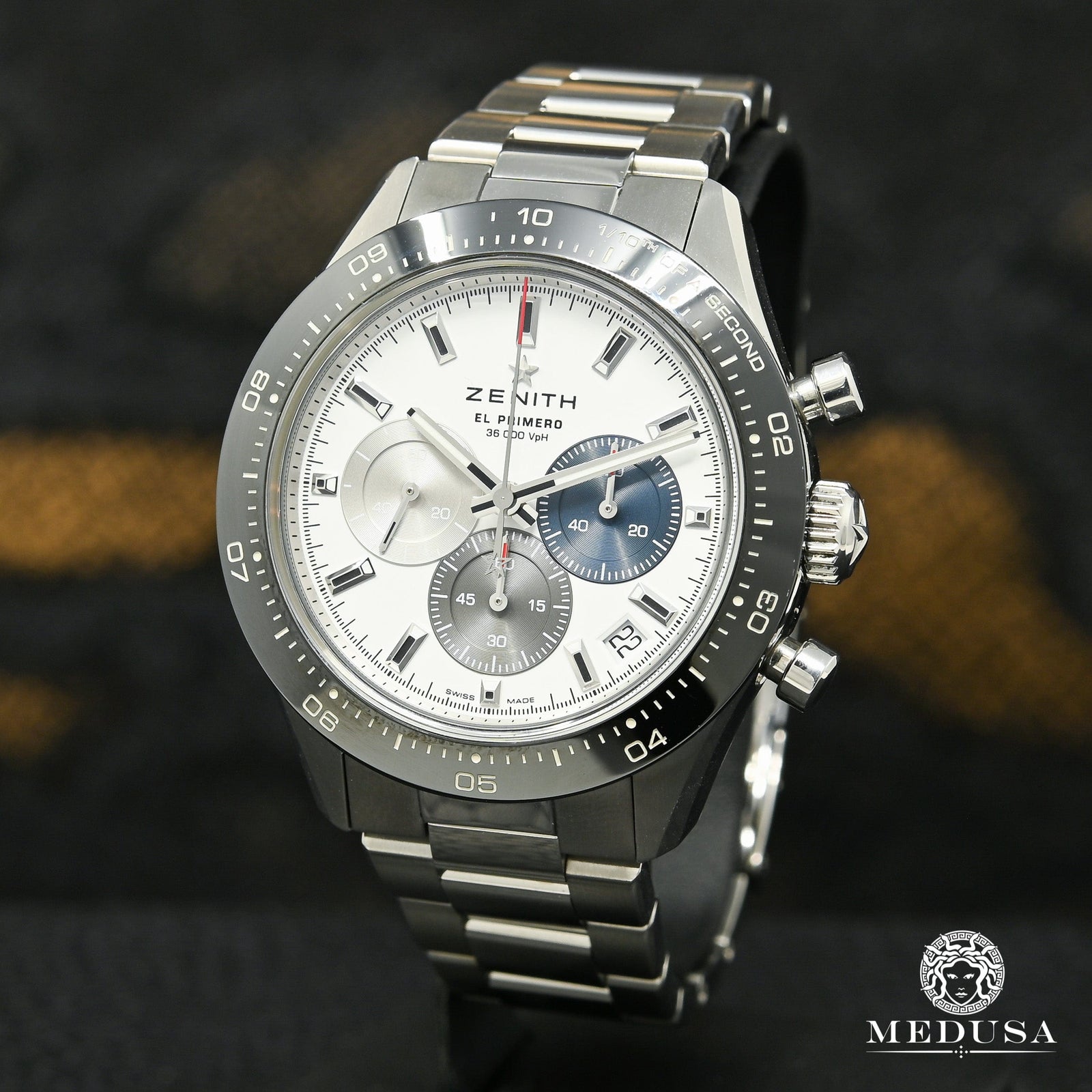 Zenith Watch | Men's Watch 41mm Zenith Chronomaster Sport White Panda Stainless