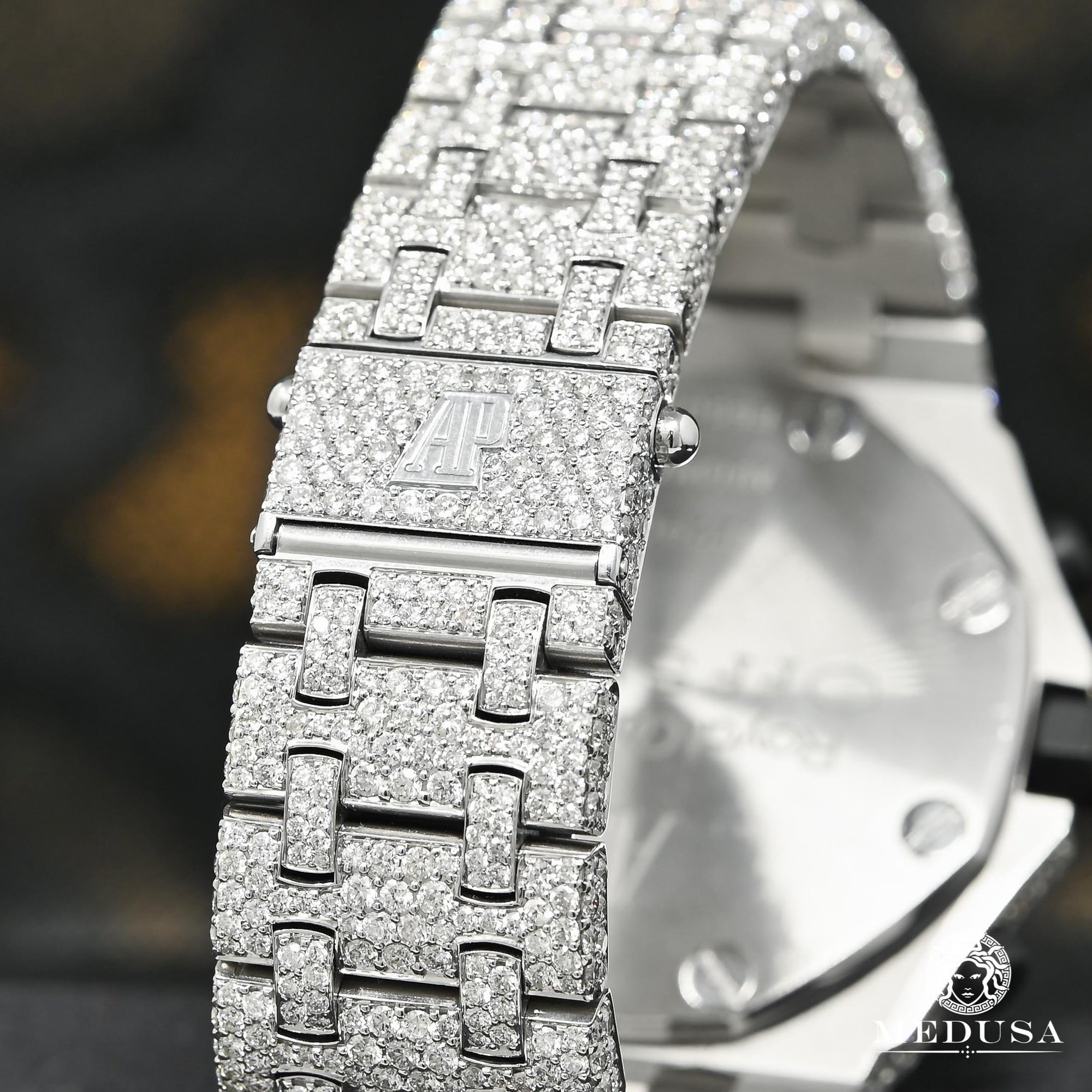 Montre Audemars Piguet | Montre Homme 42mm Audemars Piguet Offshore - Black Iced Stainless