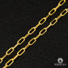 10K Gold Chain | 4mm Paperclip Chain