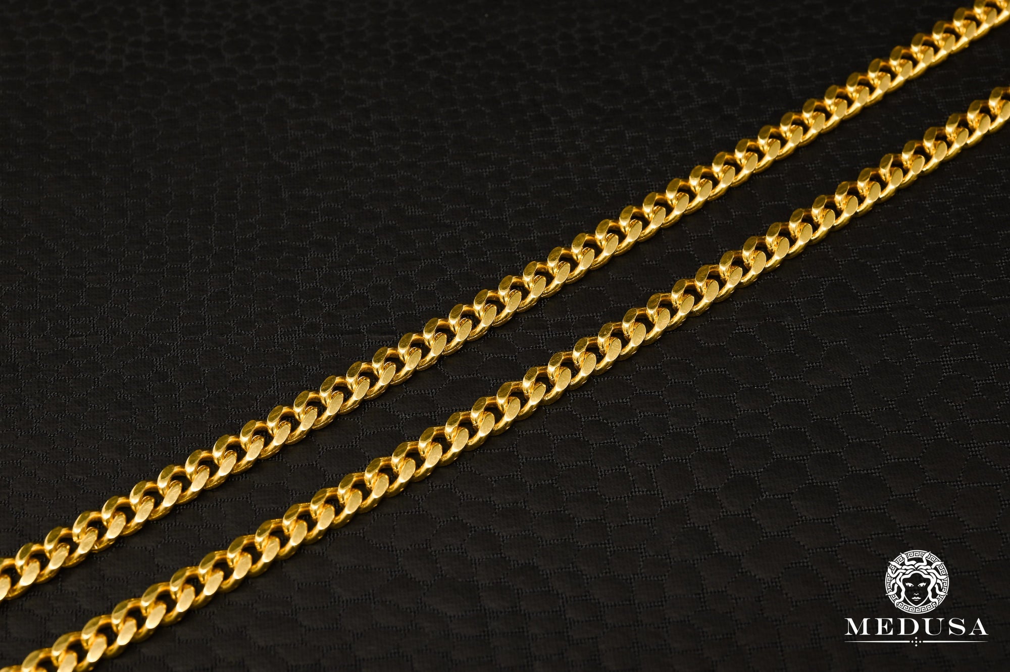 Chaîne en Or 10K | Chaîne 5mm Cuban Link Solid