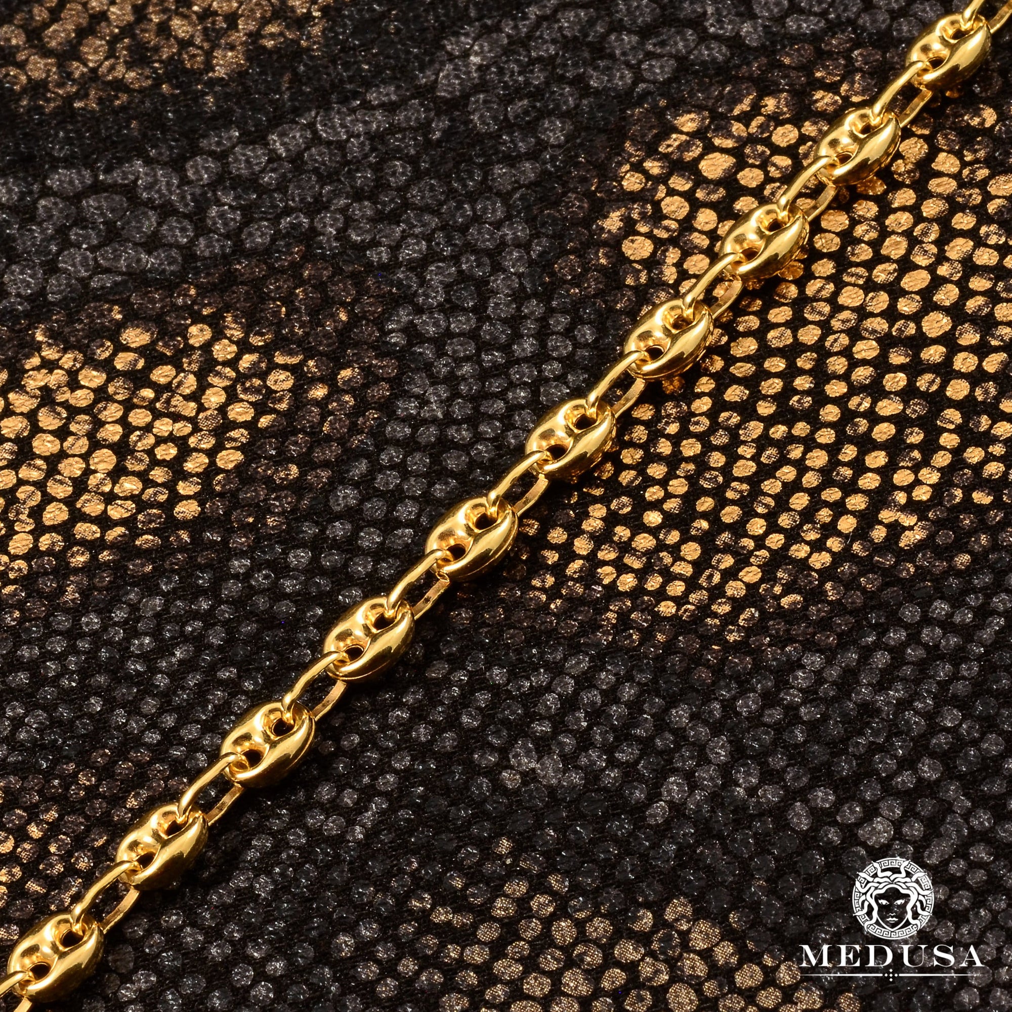 10K Gold Chain | 5mm Gucci Puff Link chain