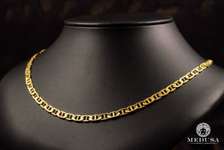 5mm Mariner Link  - 18'' / Yellow Gold