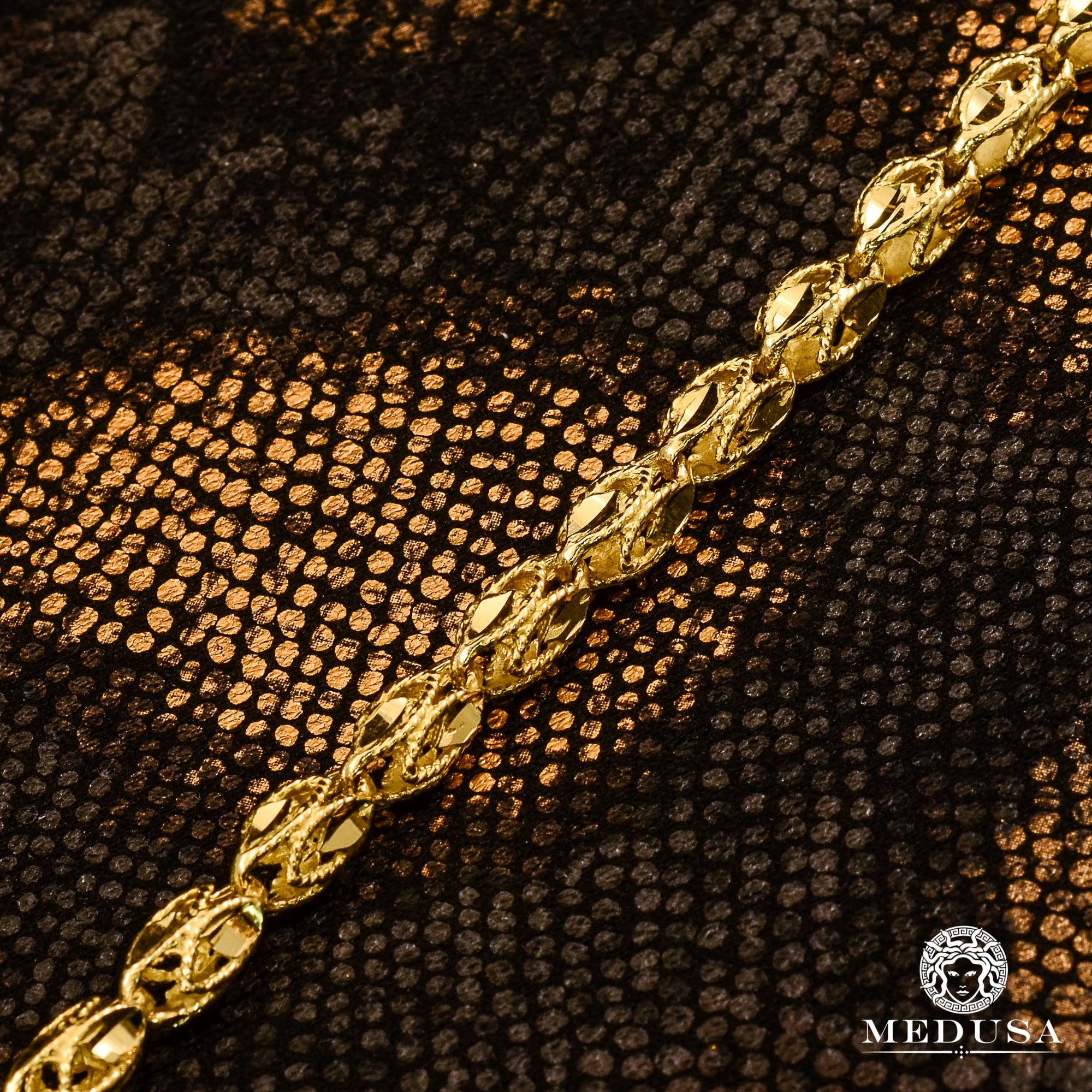 10K Gold Chain | Curb Chain 5mm Turkish Rope