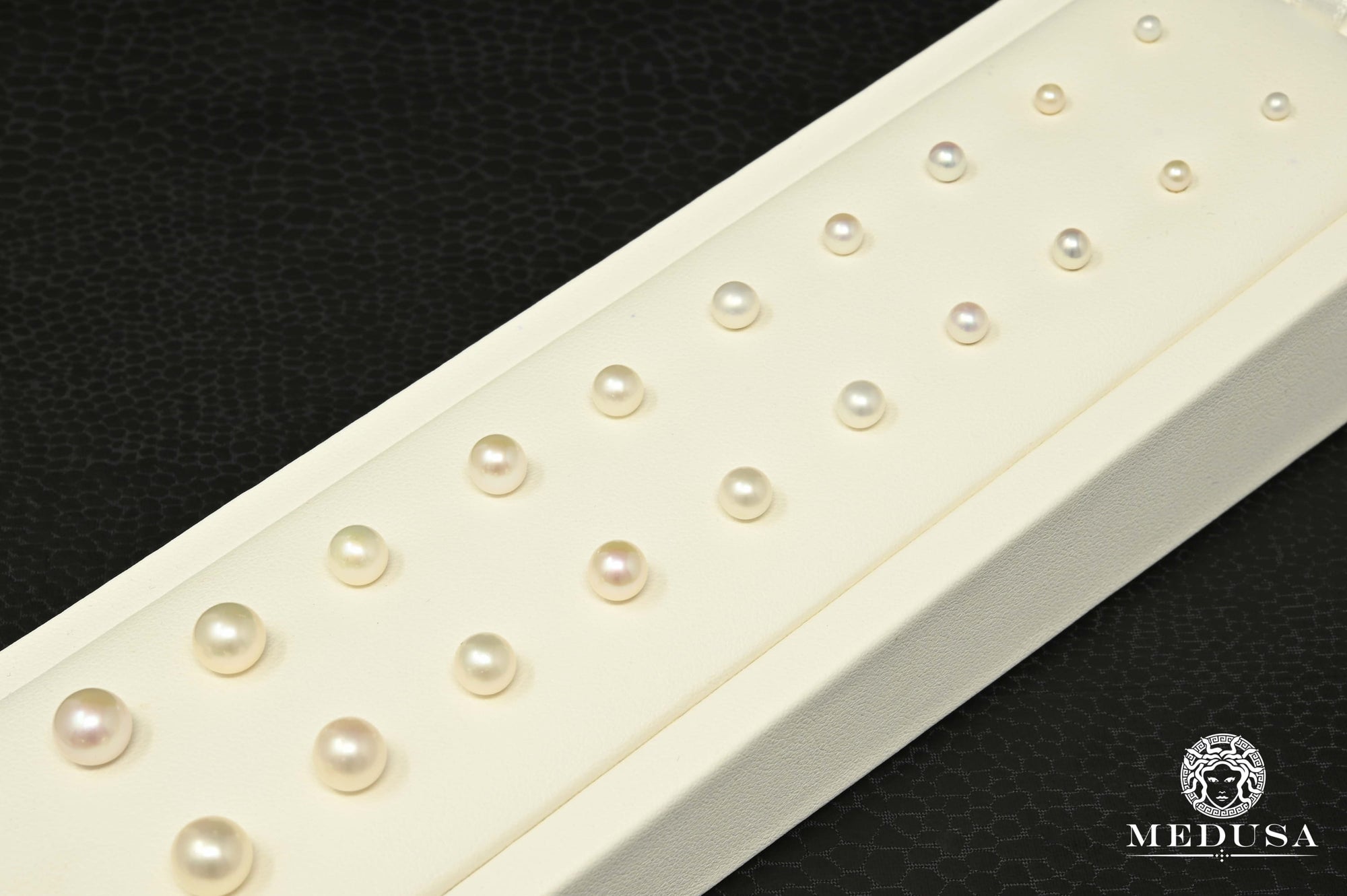 Studs en Or 14K | Boucles d’Oreilles Boucles d’Oreilles Perles [2 À 12mm]