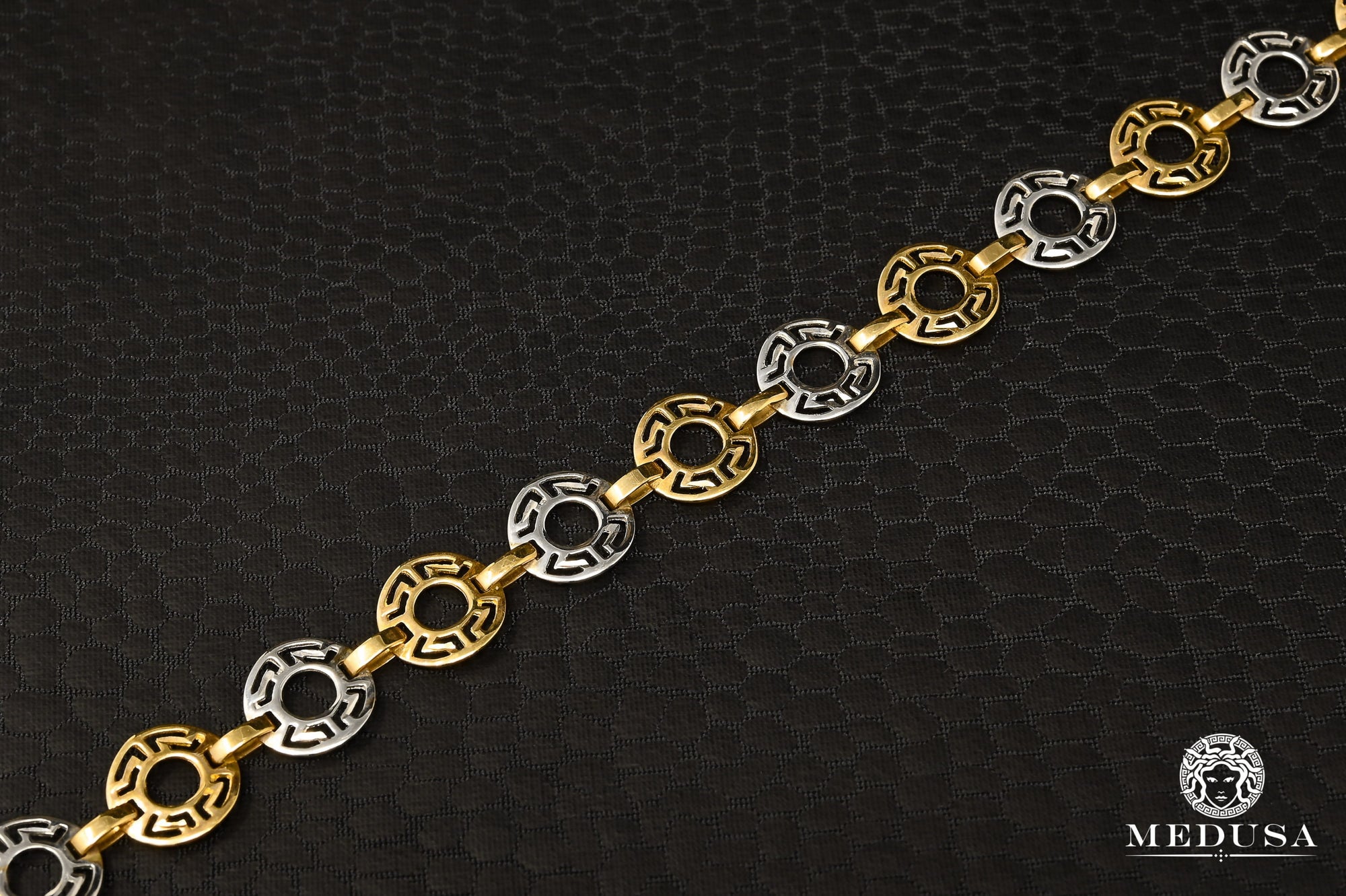 Bracelet en Or 10K | Bracelet Femme Boundless F15 Or 2 Tons