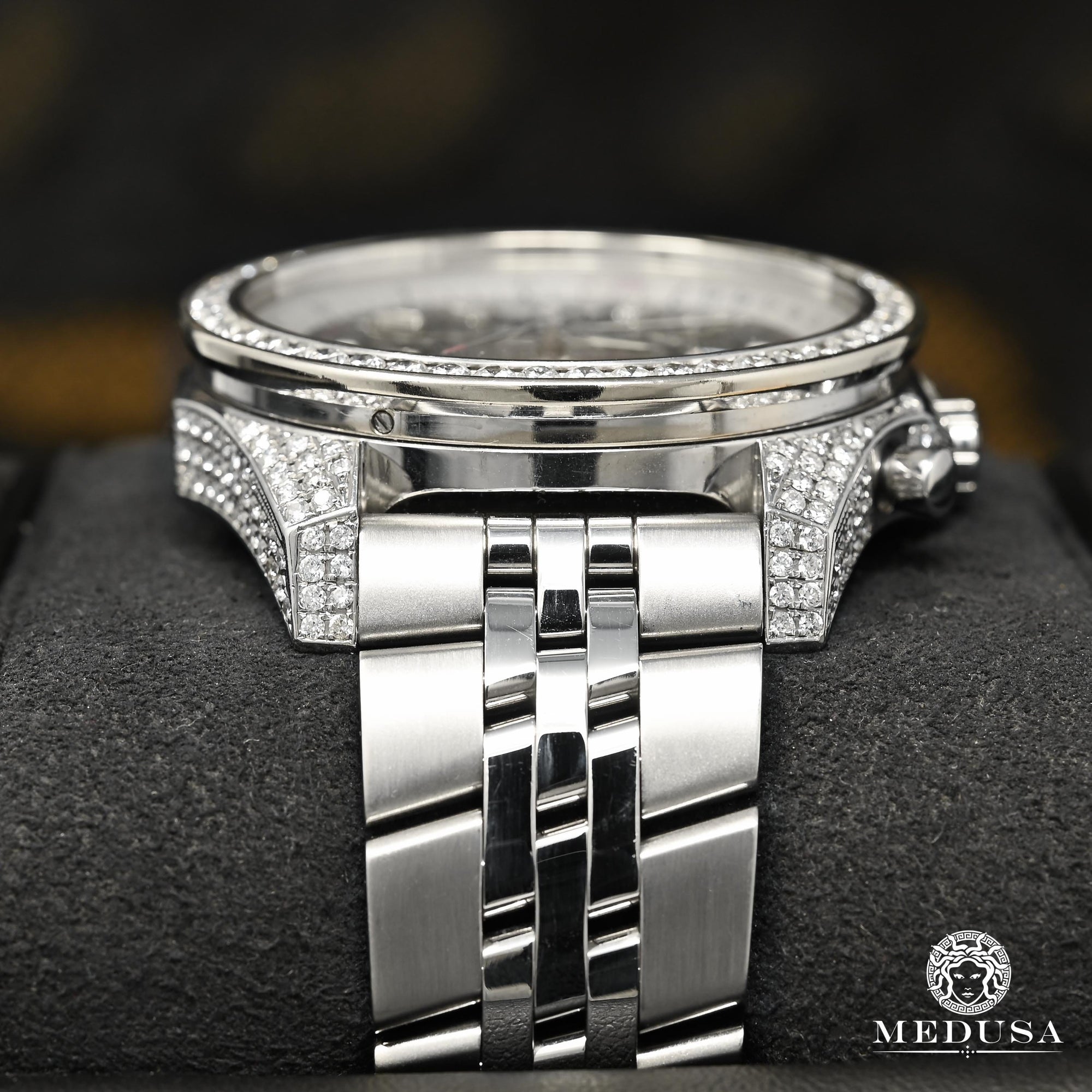 Breitling watch | Breitling for Bentley Men's Watch - Black Iced Stainless