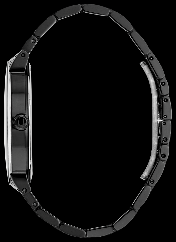 Montre Bulova | Montre Homme Bulova Futuro - 98D144 Diamant / Or Noir