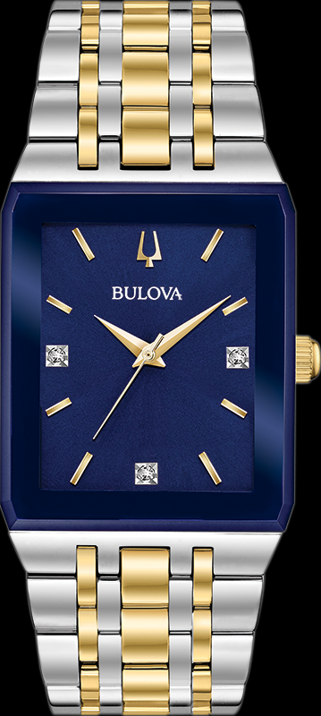 Montre Bulova | Montre Homme Bulova Futuro - 98D154 Or 2 Tons