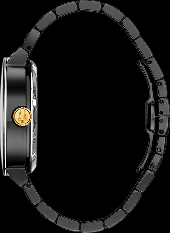 Montre Bulova | Montre Homme Bulova Modern - 98A203 Or Noir