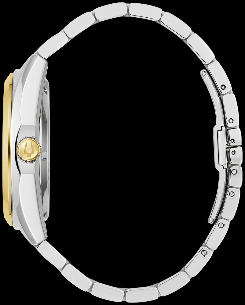 Montre Bulova | Montre Homme Bulova Surveyor - 98A284 Or 2 Tons