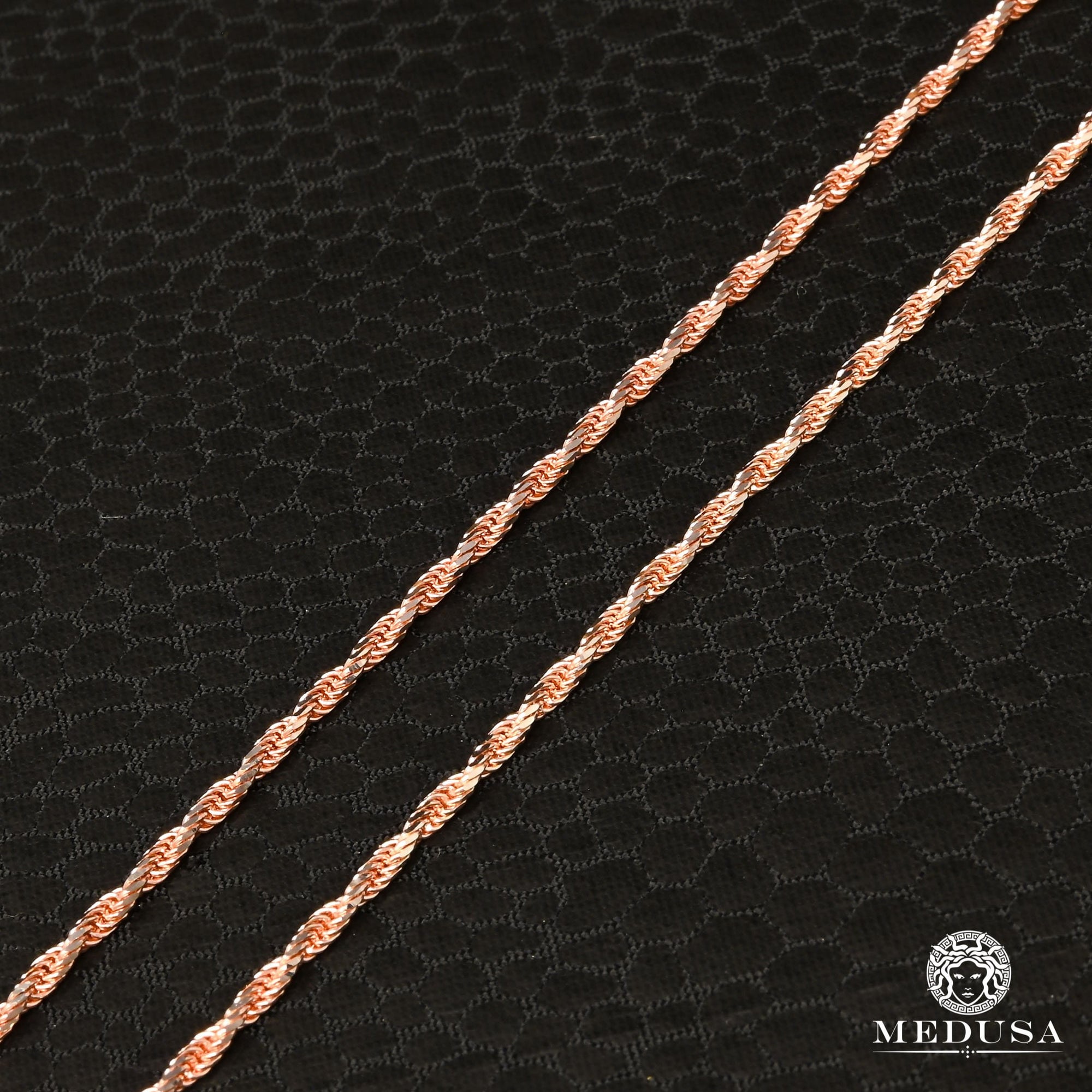 10K Gold Necklace | Necklace Woman Necklace Rope Rose gold