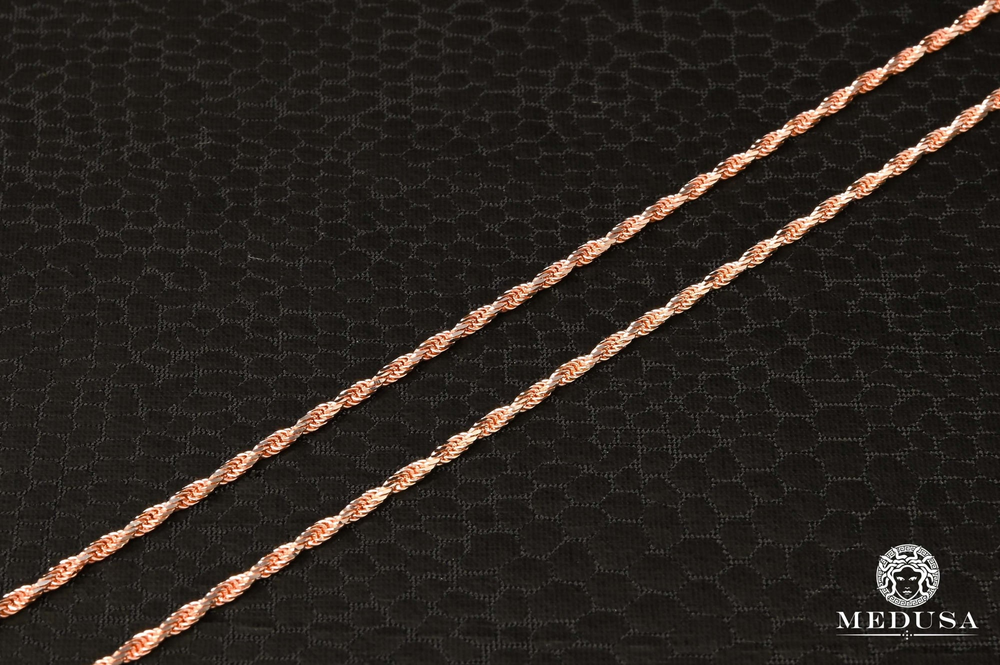10K Gold Necklace | Necklace Woman Necklace Rope Rose gold