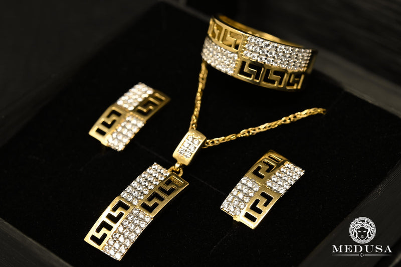 10K Gold Necklace | Diamond Women&#39;s Necklace X1