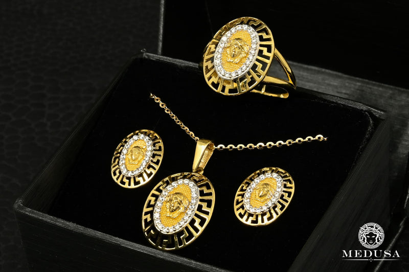 10K Gold Necklace | Women&#39;s Diamond X8 Necklace