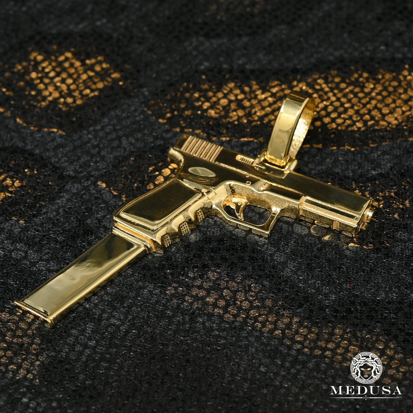 10K Gold Pendant | Yellow Gold Divers Glock Extendo X1 Pendant