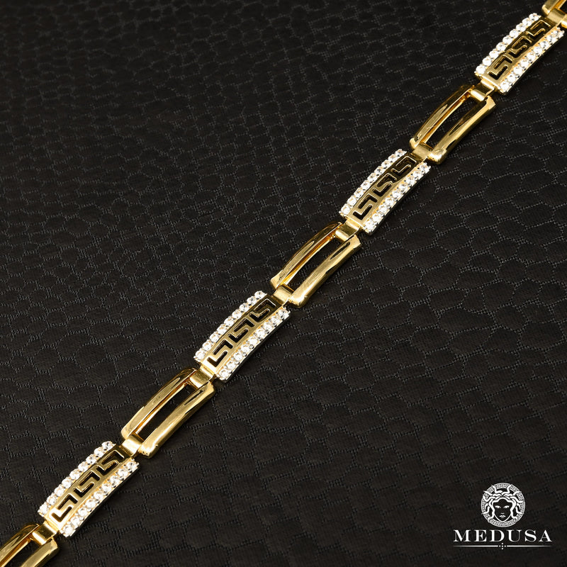 Bracelet en Or 10K | Bracelet Femme Gorgeous F18 Or Jaune