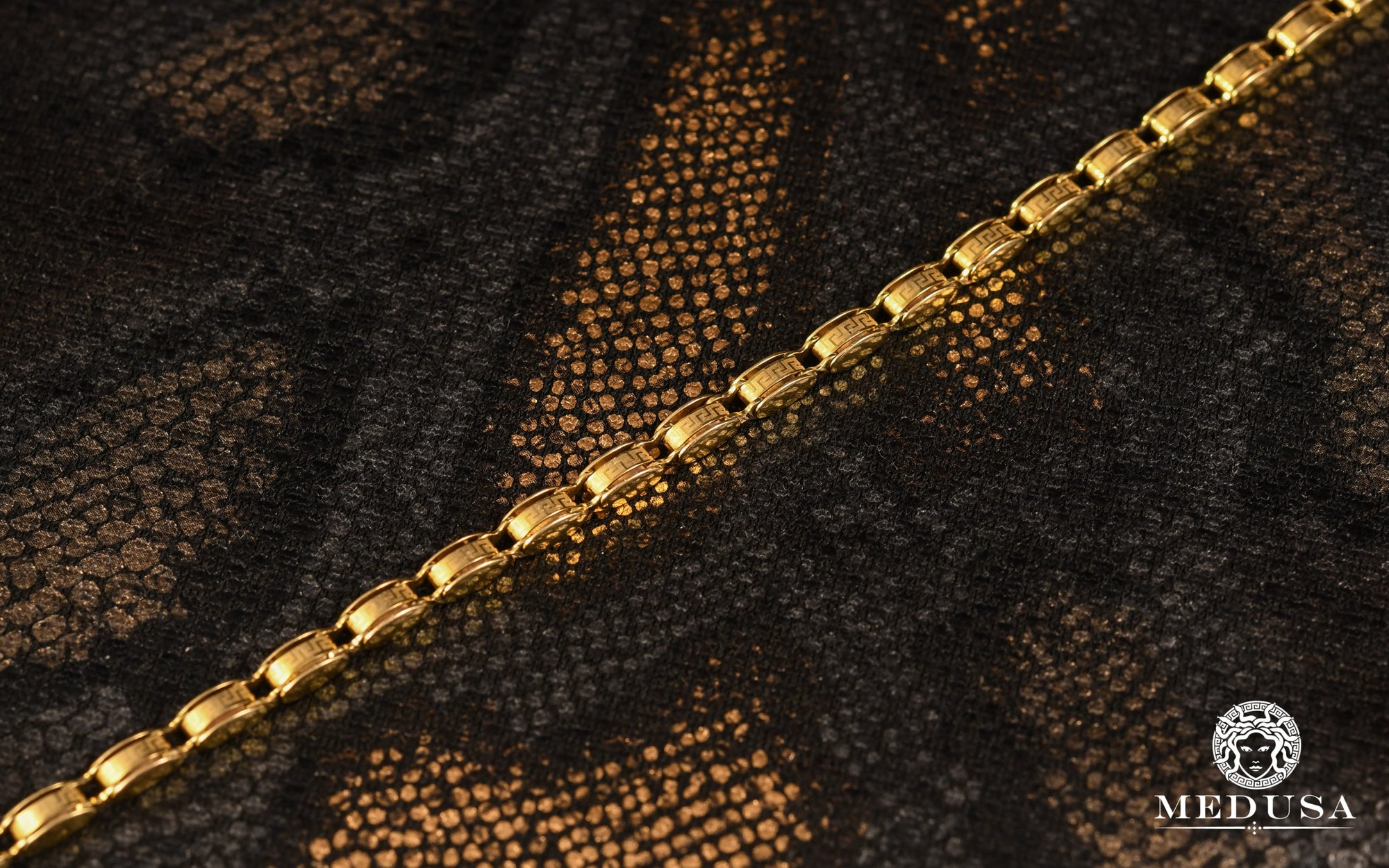 Bracelet en Or 10K | Bracelet Femme Gorgeous F7 Or Jaune