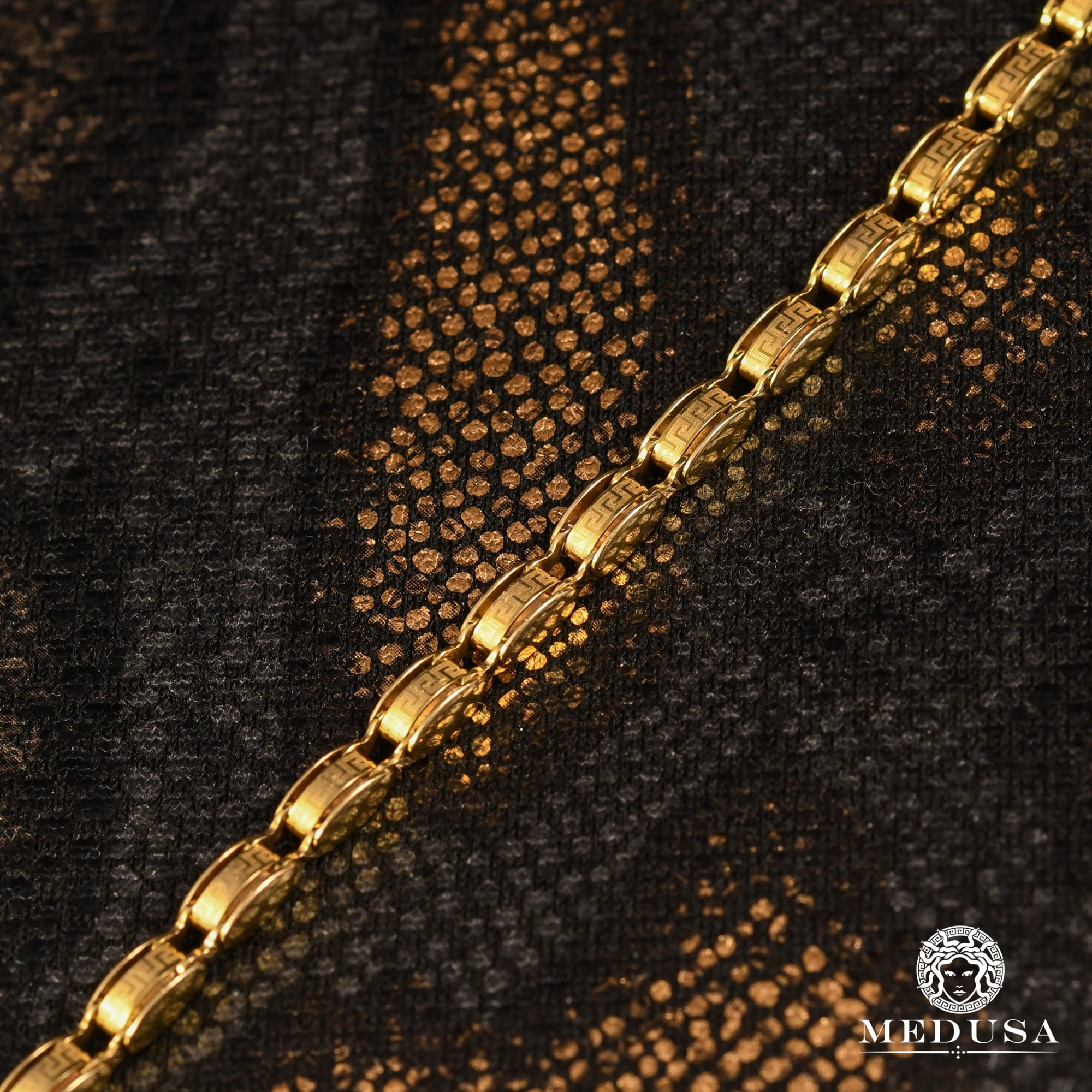 Collier en Or 10K | Collier Femme Gorgeous X7 Or Jaune