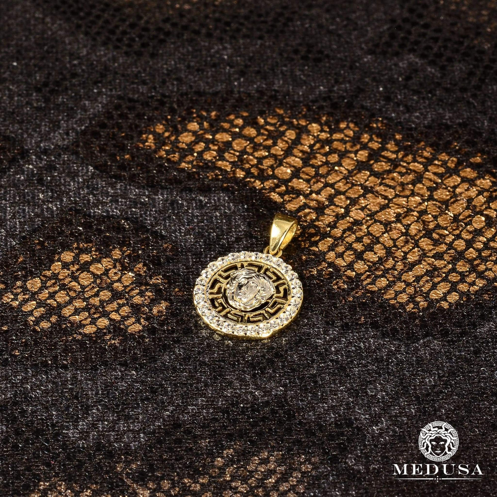 Pendentif en Or 10K | Médaillon Héra F1