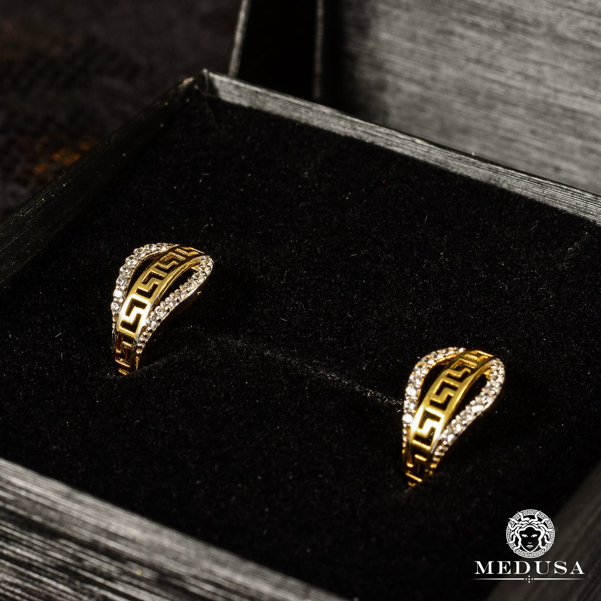 Huggies en Or 10K | Boucles d’Oreilles Huggies F2 Or Jaune