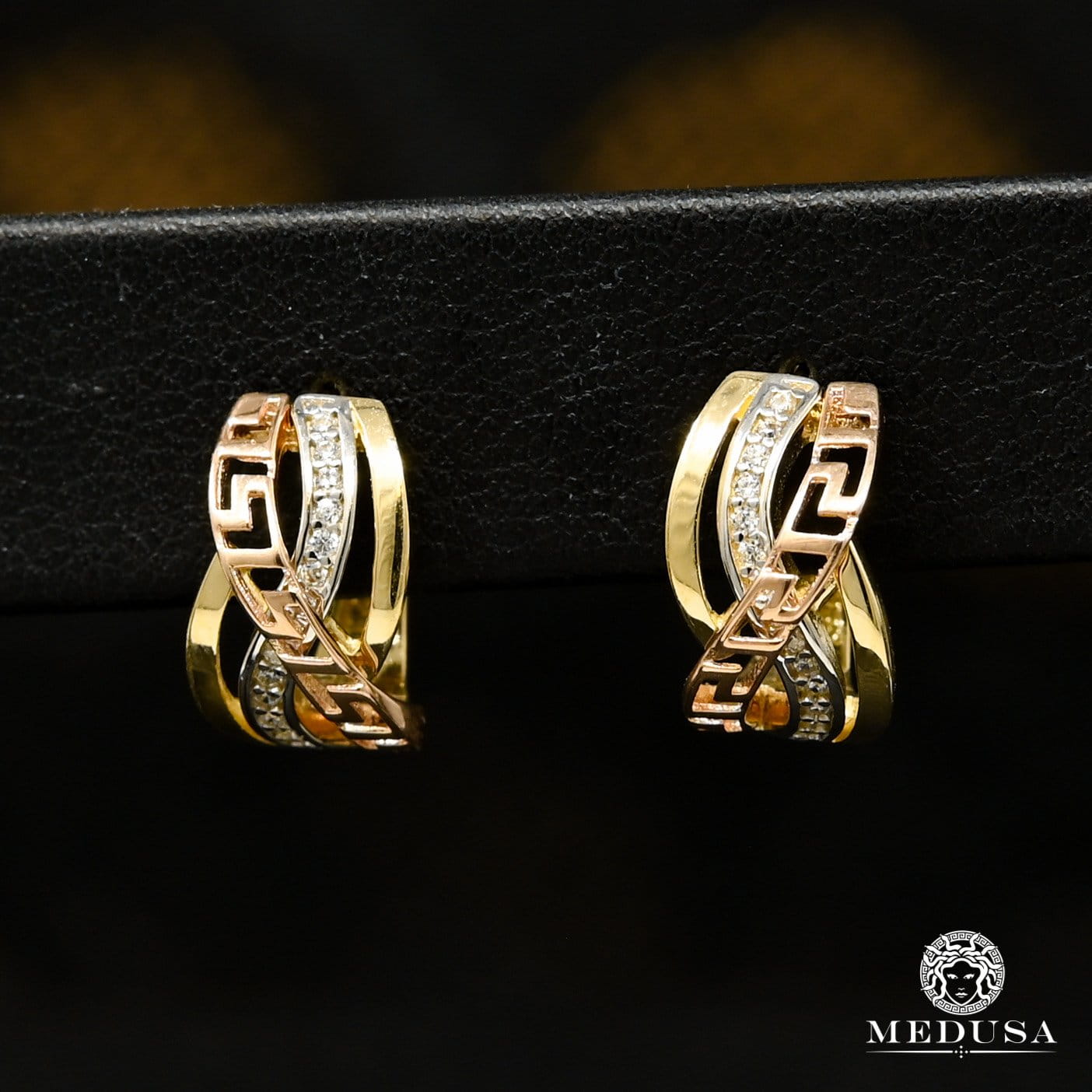 Huggies en Or 10K | Boucles d’Oreilles Huggies F41 Or 3 Tons