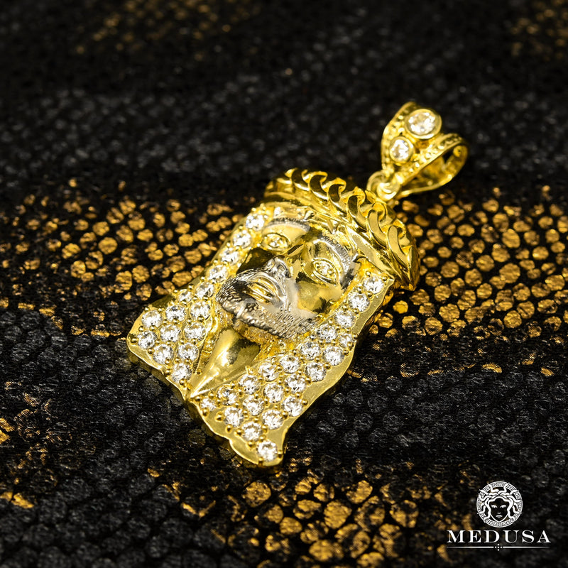 10K Gold Pendant | Pendant Miscellaneous Jesus X10 Yellow Gold