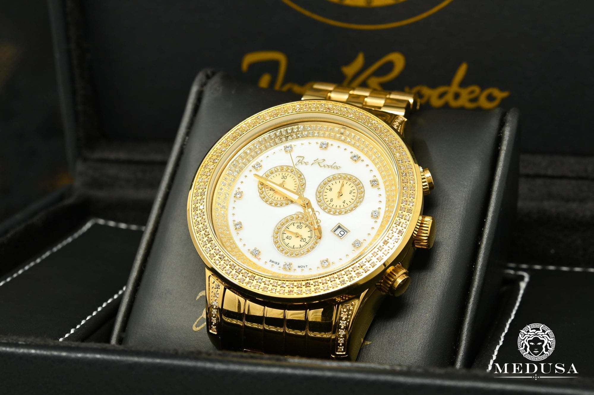 Joe Rodeo watch | Joe Rodeo Sicily Men's Watch - JRSI11 Yellow Gold