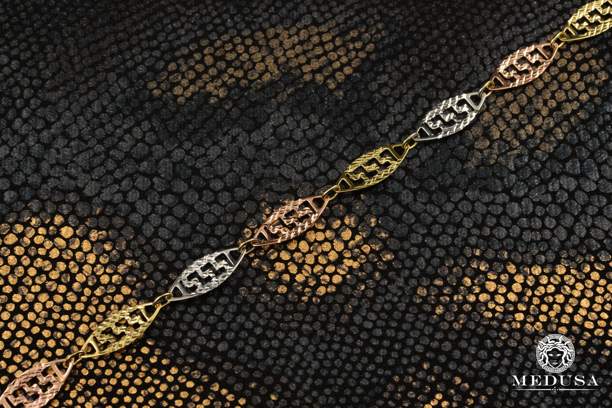 10K Gold Necklace | Women&#39;s Necklace Lovely X5 Gold 3 Tones