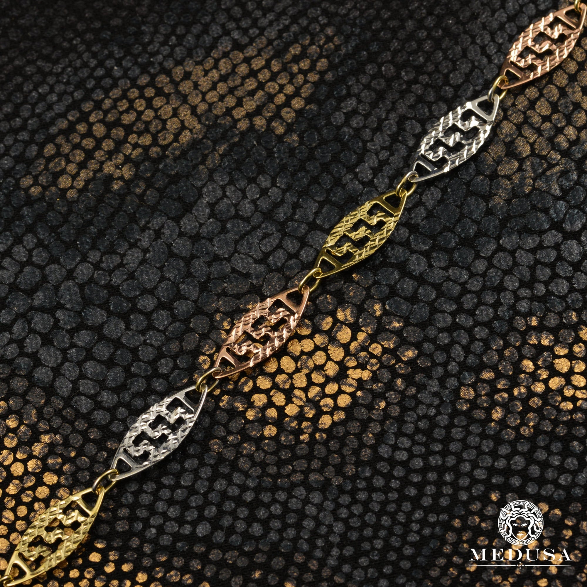 10K Gold Necklace | Women&#39;s Necklace Lovely X5 Gold 3 Tones