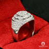 10K Gold Diamond Ring | Luxurious D3 Men&#39;s Ring - VVS