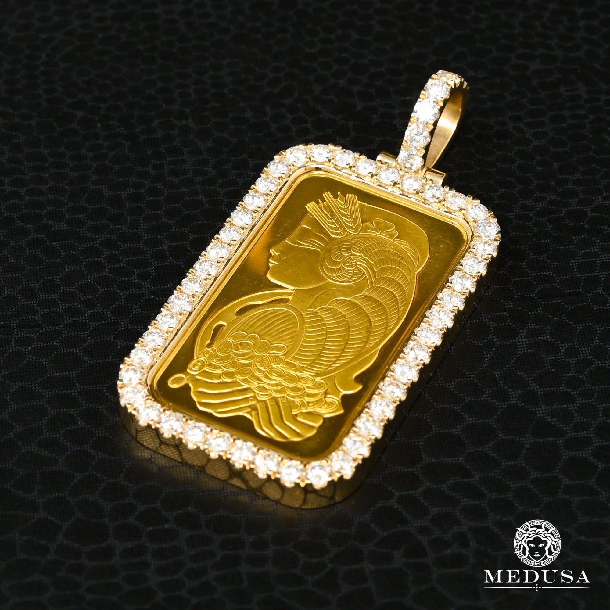 PAMP Fortuna | Miscellaneous Pendant PAMP Fortuna Pendant | 1 oz & Diamond Yellow Gold