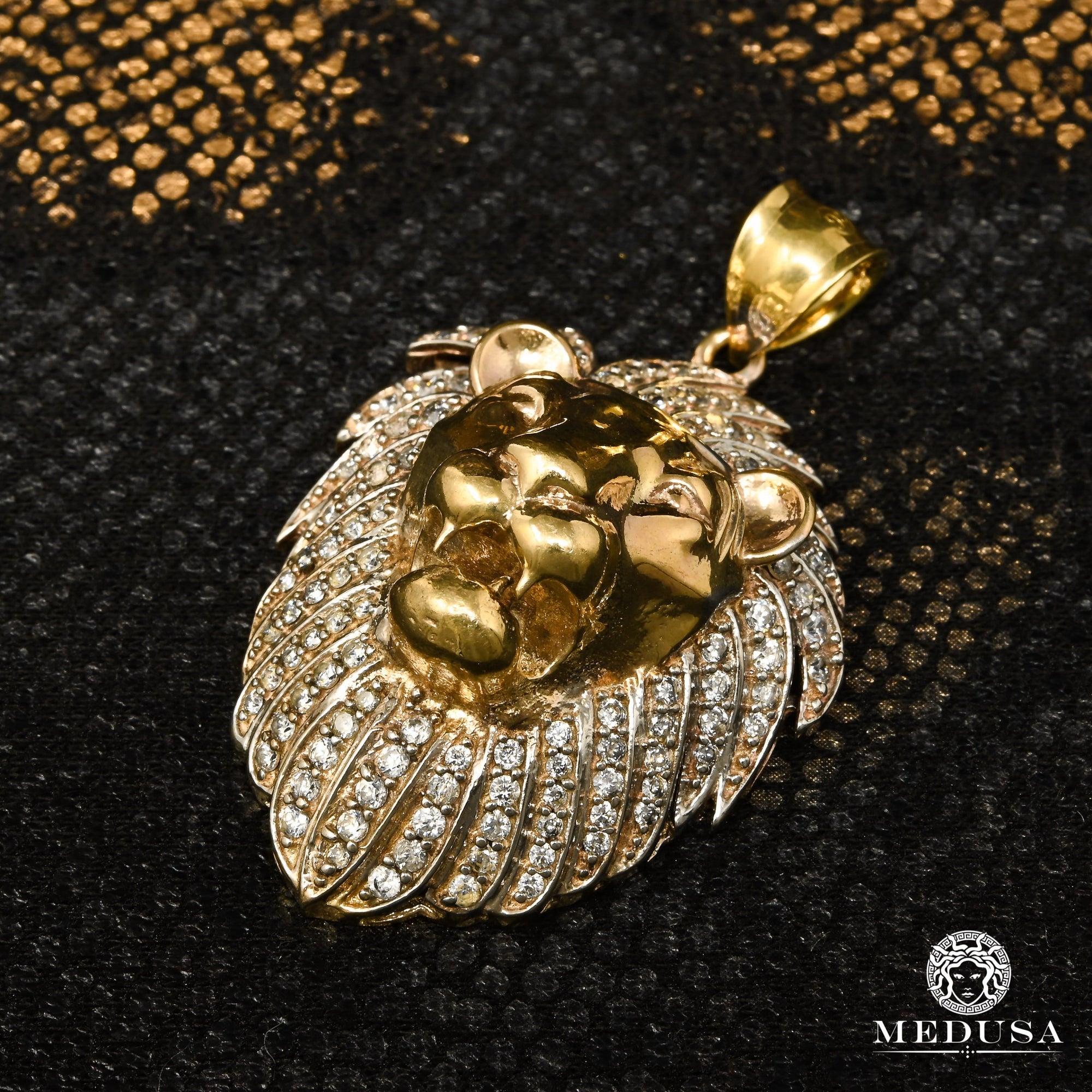 10K Gold Pendant | Divers Pendant Puma X12 Yellow Gold