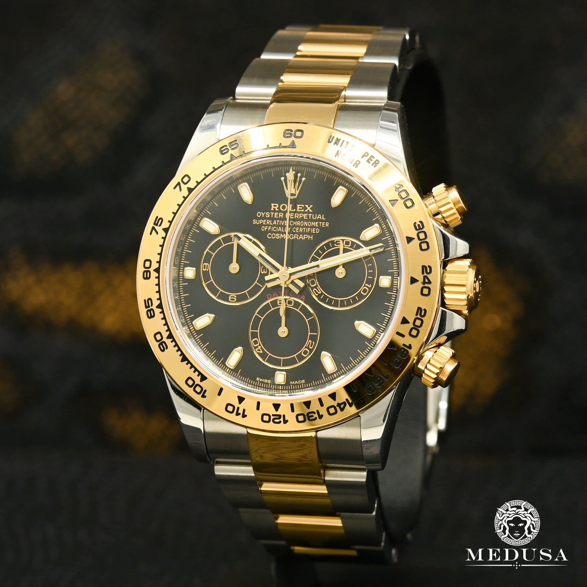 Rolex watch | Rolex Cosmograph Daytona 40mm Men's Watch - Black 2 Tones Gold 2 Tones