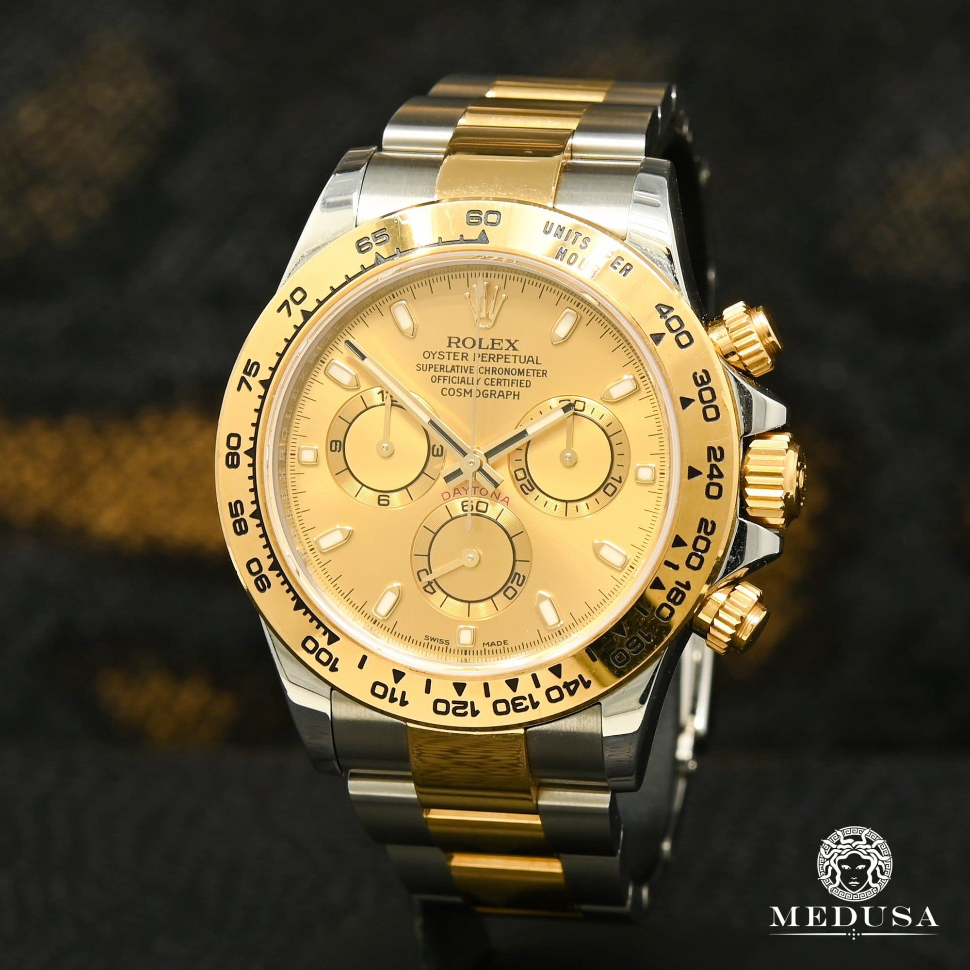 Rolex watch | Rolex Cosmograph Daytona 40mm Men's Watch - Champagne 2 Tones Gold 2 Tones