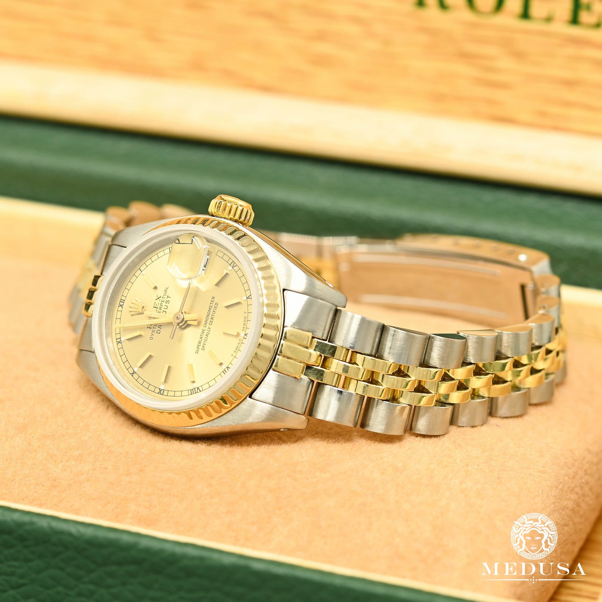Montre Rolex | Montre Femme Rolex Datejust 26mm - Gold Or 2 Tons