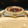 Montre Rolex | Montre Homme Rolex Datejust 36mm - Red Iced Out XL Or 2 Tons