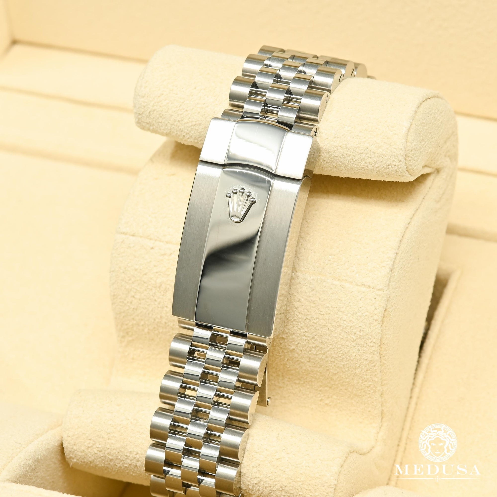 Montre Rolex | Montre Homme Rolex Datejust 41mm - Fluted Jubilee Wimbledon Or Blanc