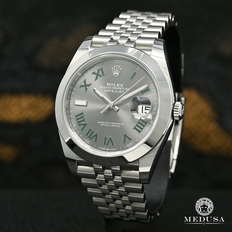 Rolex watch | Rolex Datejust Men&#39;s Watch 41mm - Jubilee Wimbledon Stainless